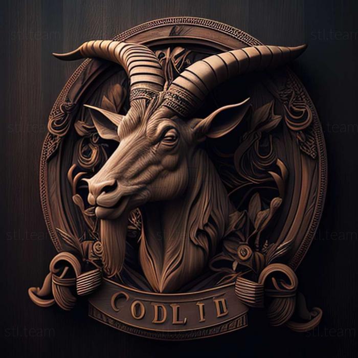 3D model Goat of Duty game (STL)